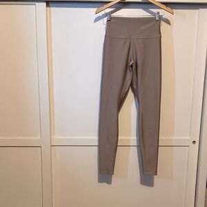 ALO Yoga Taupe High-Waist Leggings